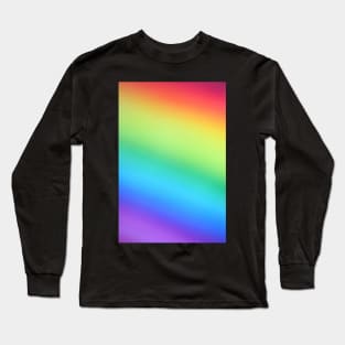 Rainbow Gradient Long Sleeve T-Shirt
